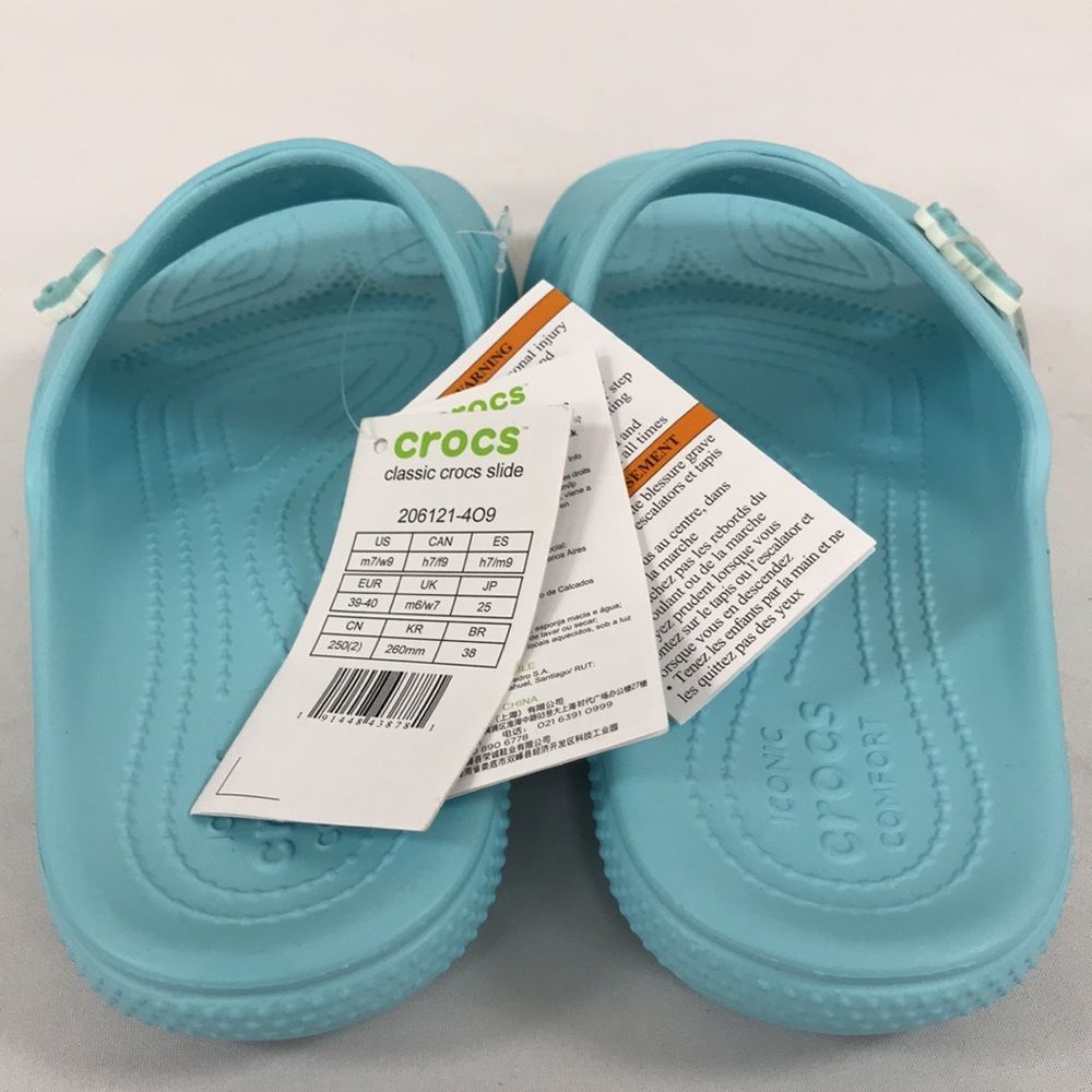Crocs Women Classic Slides Sandal 9 US - Picture 4 of 5